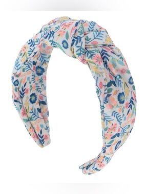 Floral Bistro Knotted Headband (Flexible Band)